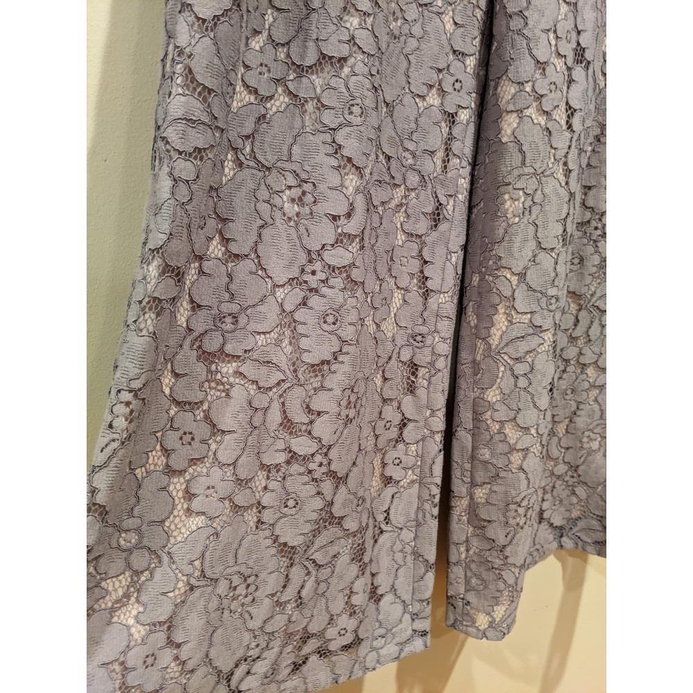 Anthropologie lace wide leg pants - Picture 9 of 12
